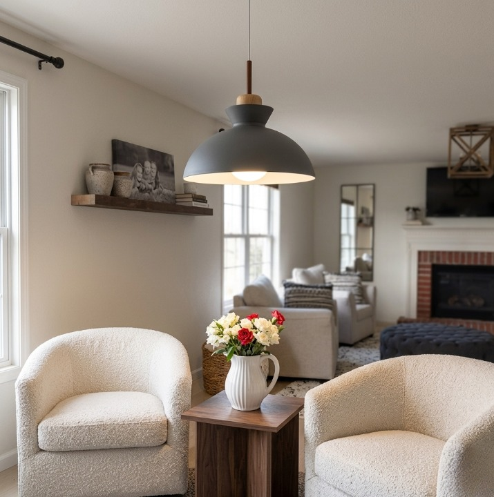 Opera | Single Dome Pendant Light