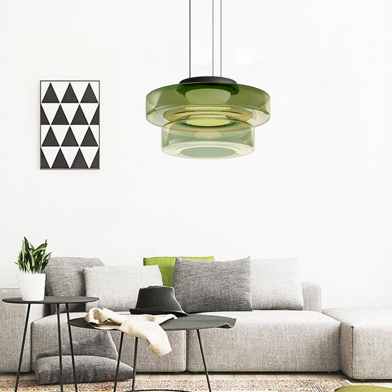 Xenor | Glass Pendant & Ceiling Light for Living Room
