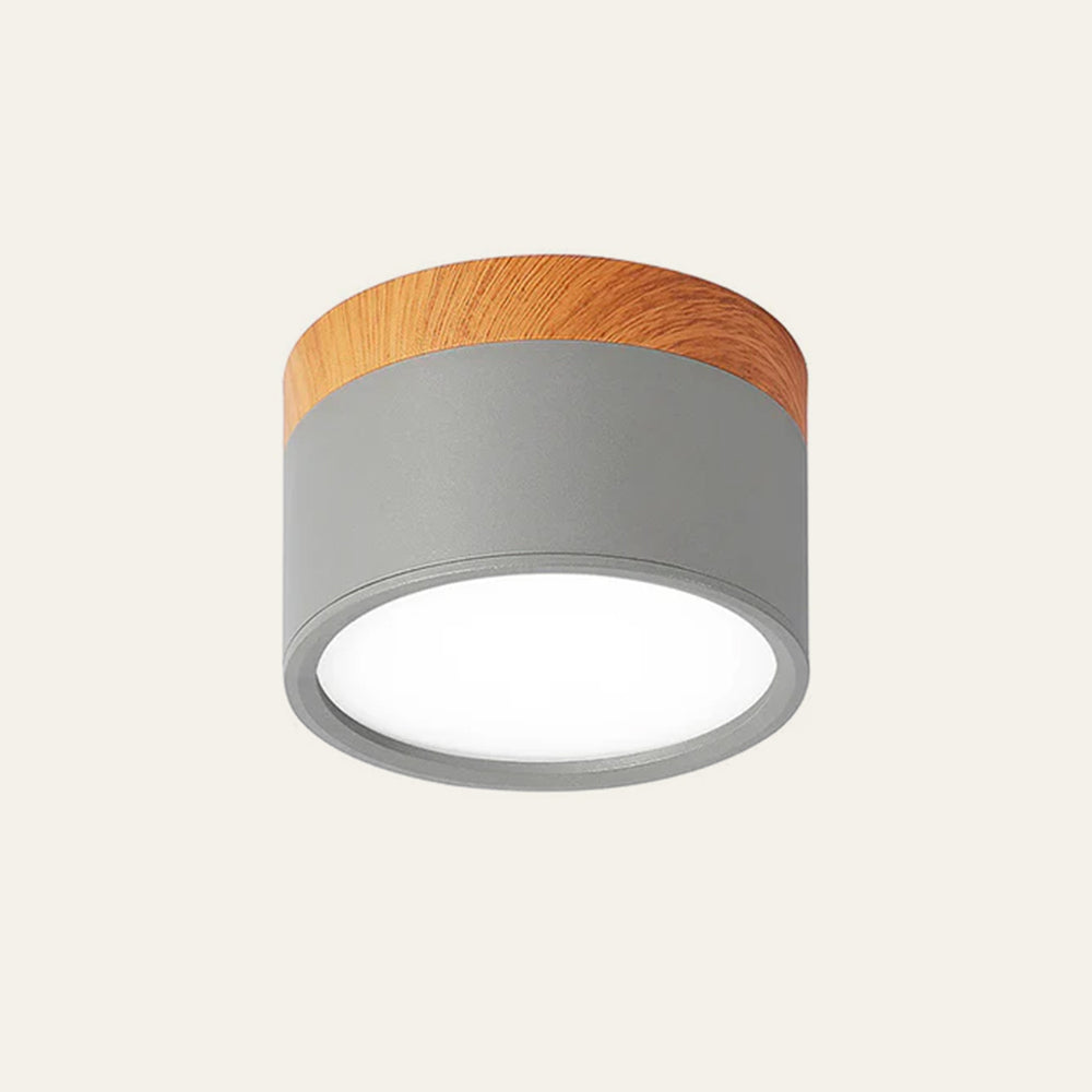 Noor | Flush Ceiling Lights, Cylinder