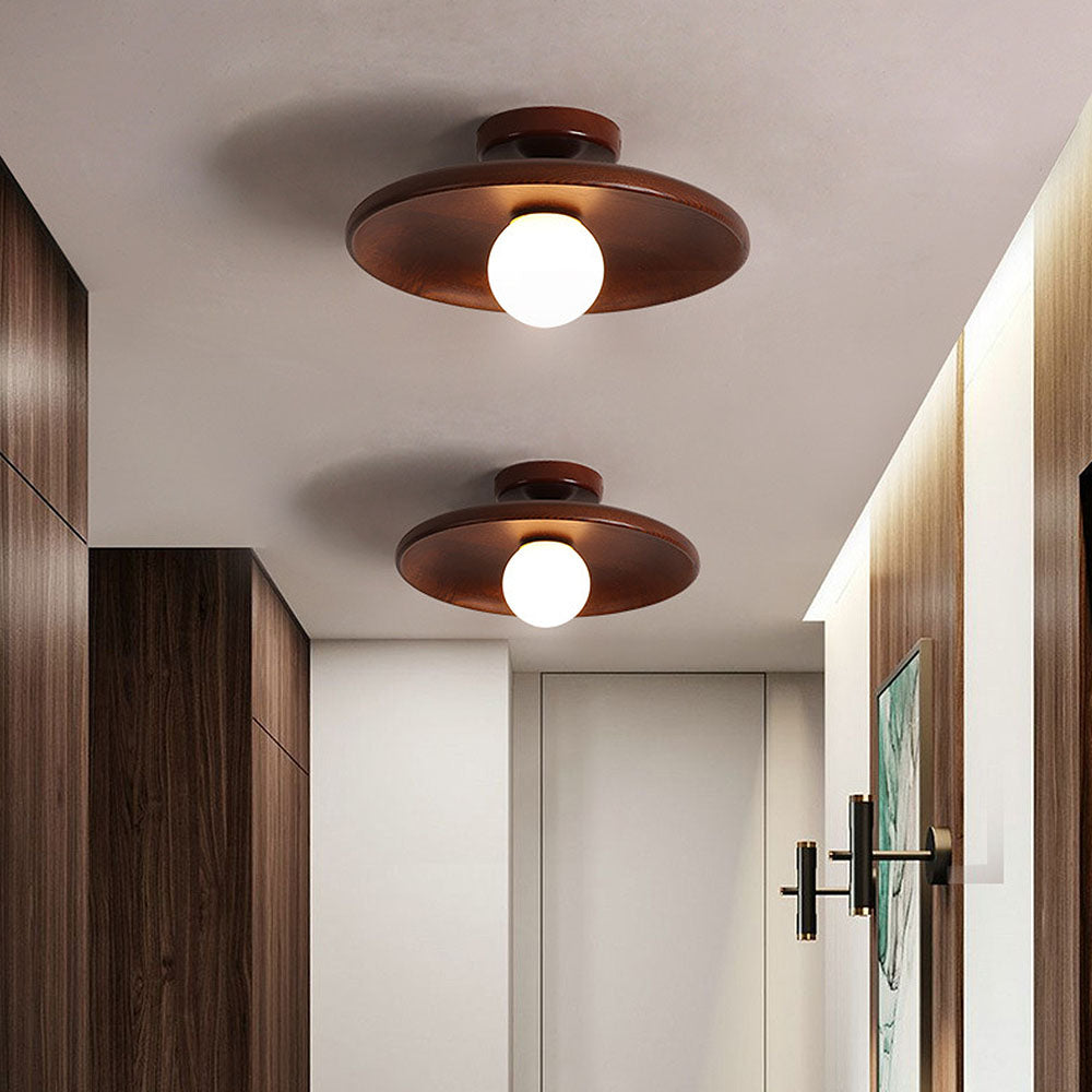 Maison | Wooden Ceiling Light for Hallways, 35CM (13.77 inch)