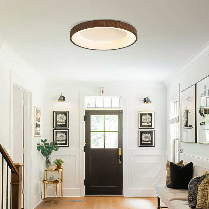 Nexa | Ceiling Light – Integrated LED, Wooden Design