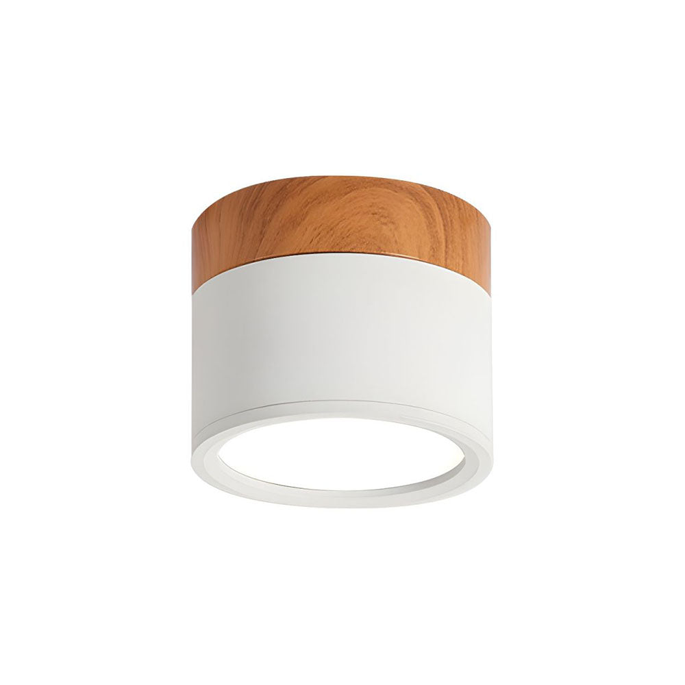 Noor | Flush Ceiling Lights, Cylinder