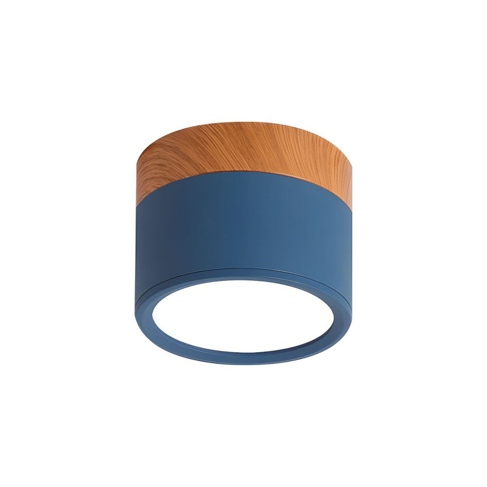 Noor | Flush Ceiling Lights, Cylinder