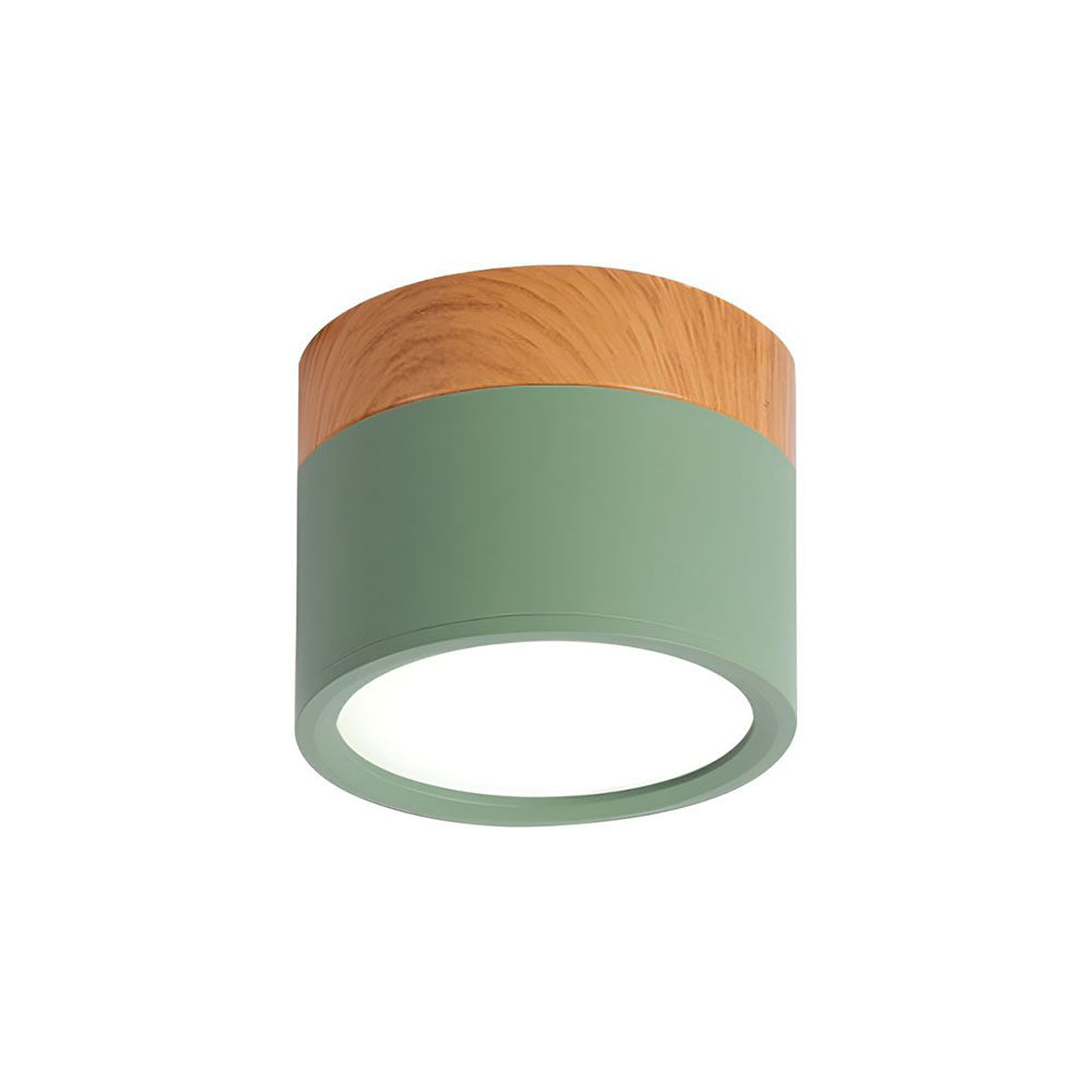 Noor | Flush Ceiling Lights, Cylinder