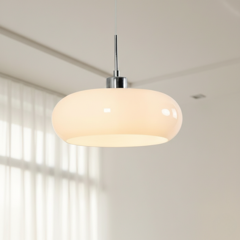 Stellan | Mid-Century Bauhaus Glass Pendant Light for Modern Home