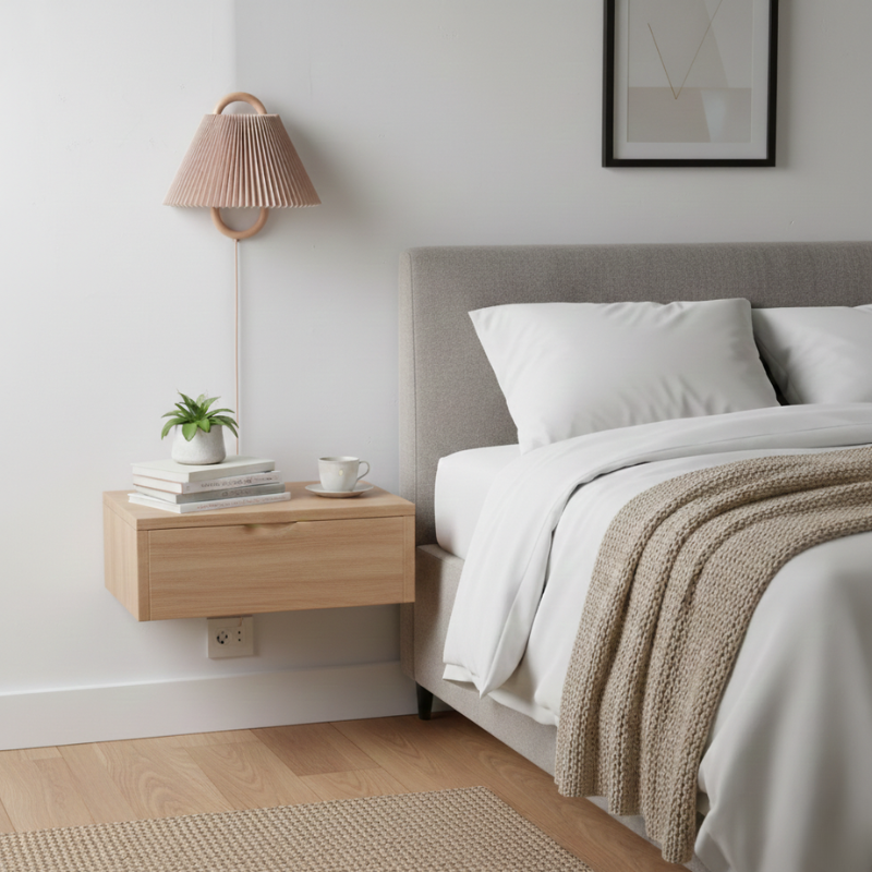Sunniva | Semi-Circle 1-Light Wall Sconce for Bedroom