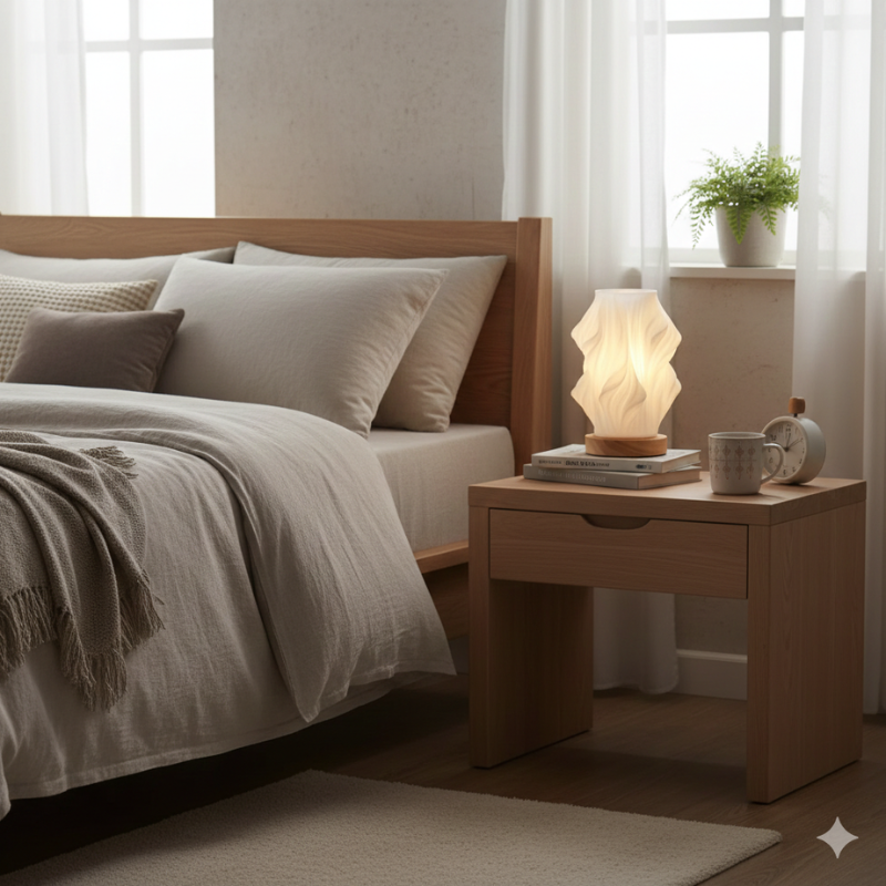Ansel | LED Dimmable Table Lamp Metal Design with 3 Brightness Levels