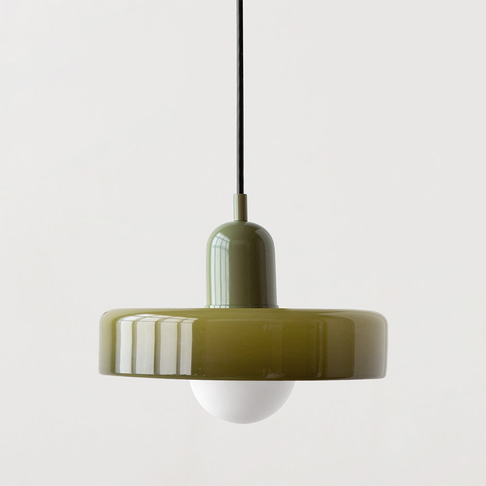 Luna | Retro Glass Pendant Lights, Living Room