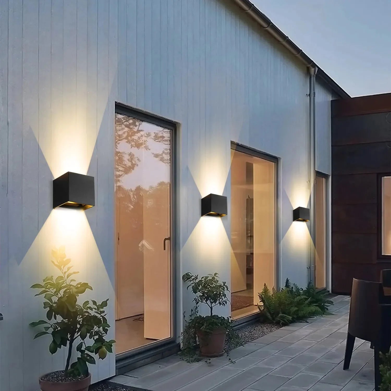 Luminair | Indoor&Outdoor Wall Sconce, Solar-Powered
