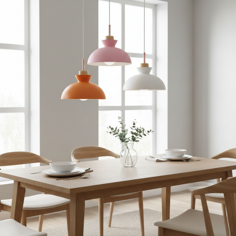 Renzo | Adjustable Dome Kitchen Dimmable Pendant Light