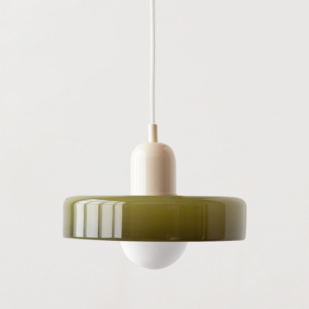 Luna | Retro Glass Pendant Lights, Living Room