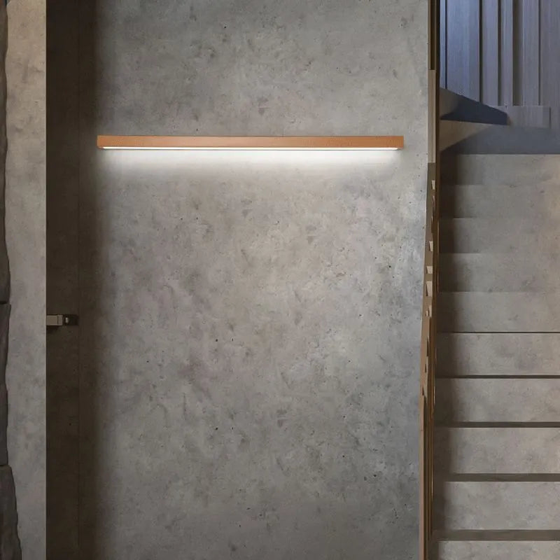 Luna Wooden Vanity Light – Linear Mirror Light