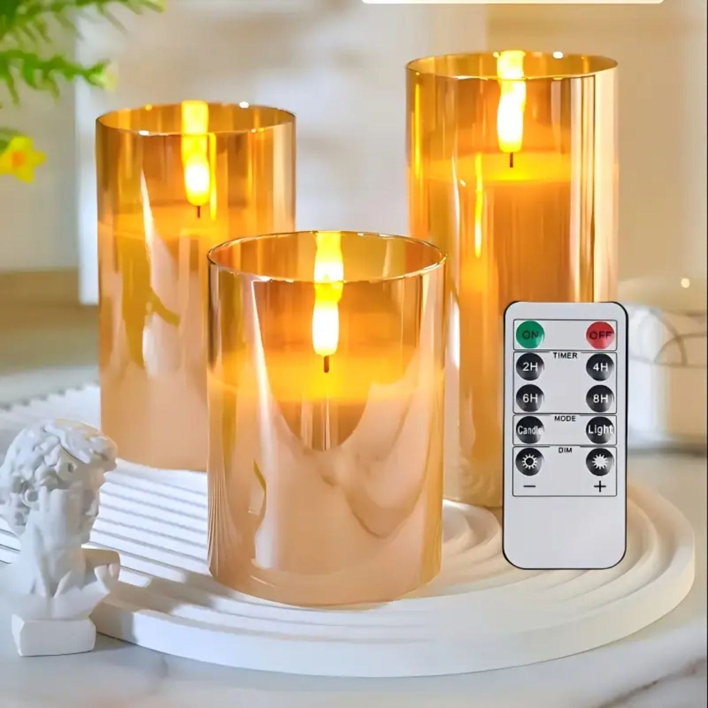 Aura | Flameless Candles, Remote Control