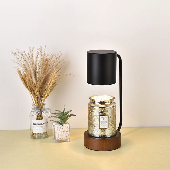 Virelle | Japanese Minimalist Style Dimmable Wood Table Lamp with Timer