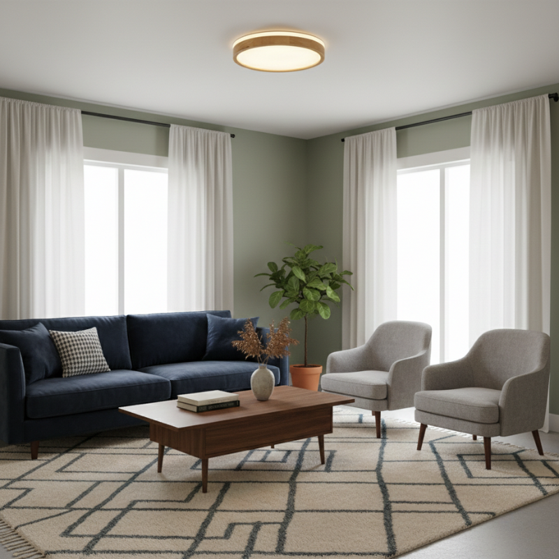 Aurea | Scandinavian LED Ceiling Light Dimmable for Modern Home Interior