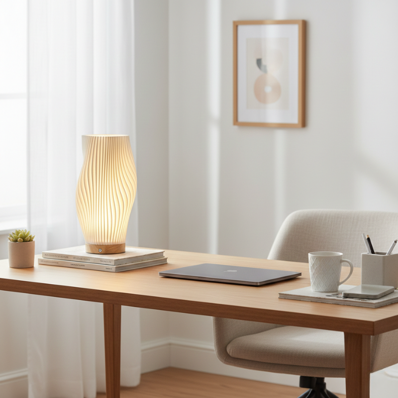 Ansel | LED Dimmable Table Lamp Metal Design with 3 Brightness Levels
