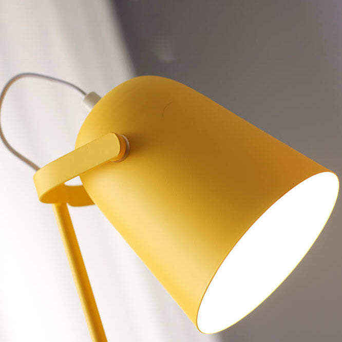 Brielle | Nordic Iron Plug-In Table Lamp for Bedroom Nightstand