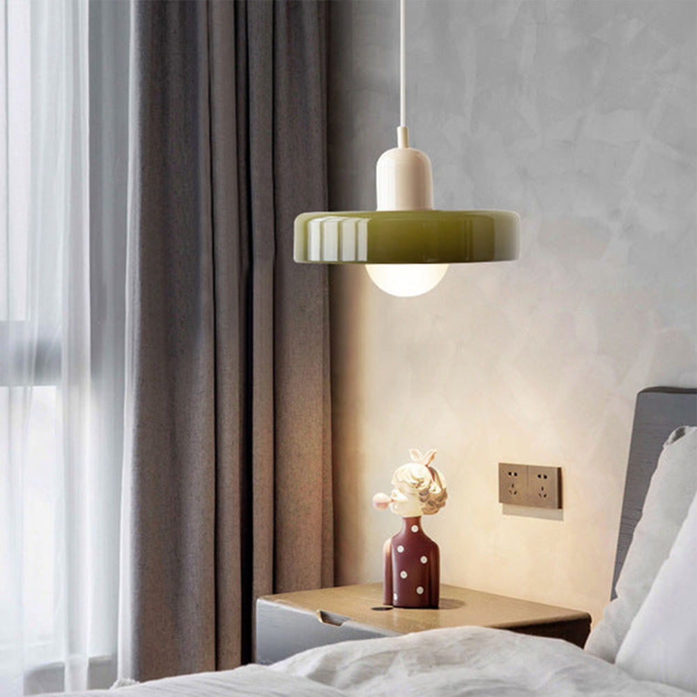 Luna | Retro Glass Pendant Lights, Living Room