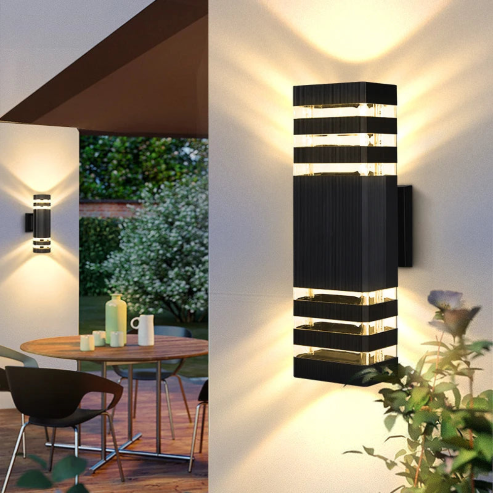 Miro | Waterproof Outdoor Wall Lights for Porch, Garden & Entryway