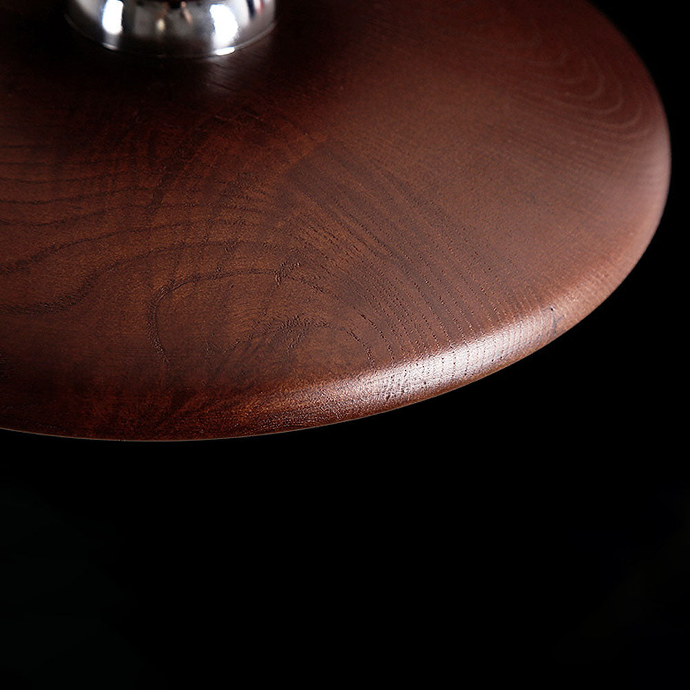 Aurora | Semi Flush Mount Ceiling Light, Wooden Design