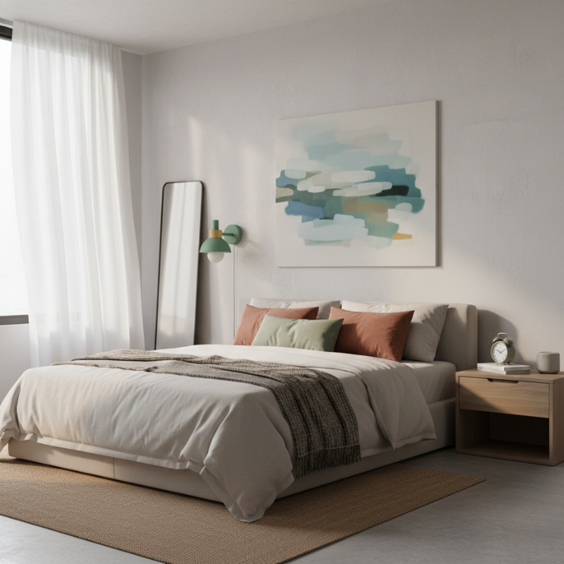 Marcelline | Plug-In LED Wall Sconce for Bedroom and Living Room