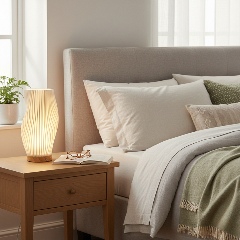 Ansel | LED Dimmable Table Lamp Metal Design with 3 Brightness Levels