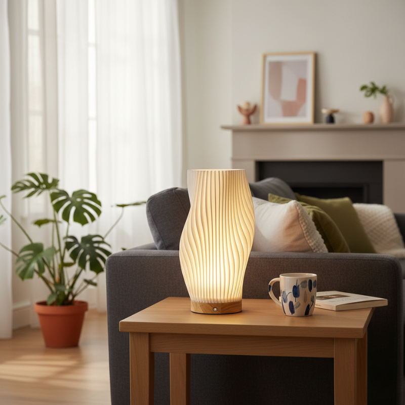 Ansel | LED Dimmable Table Lamp Metal Design with 3 Brightness Levels