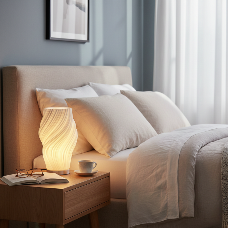 Ansel | LED Dimmable Table Lamp Metal Design with 3 Brightness Levels