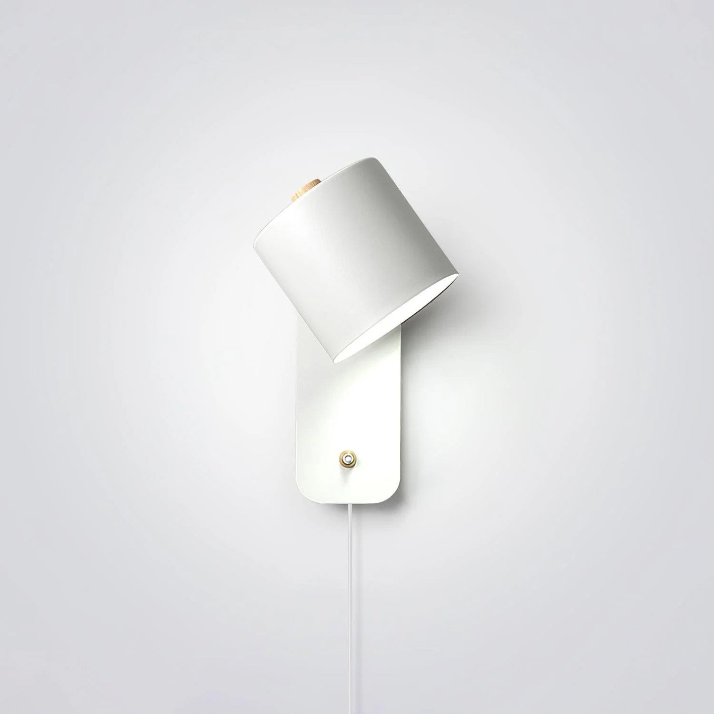 Vince | Directional Wall Lamp Plug-in Cylinder Bedside Reading
