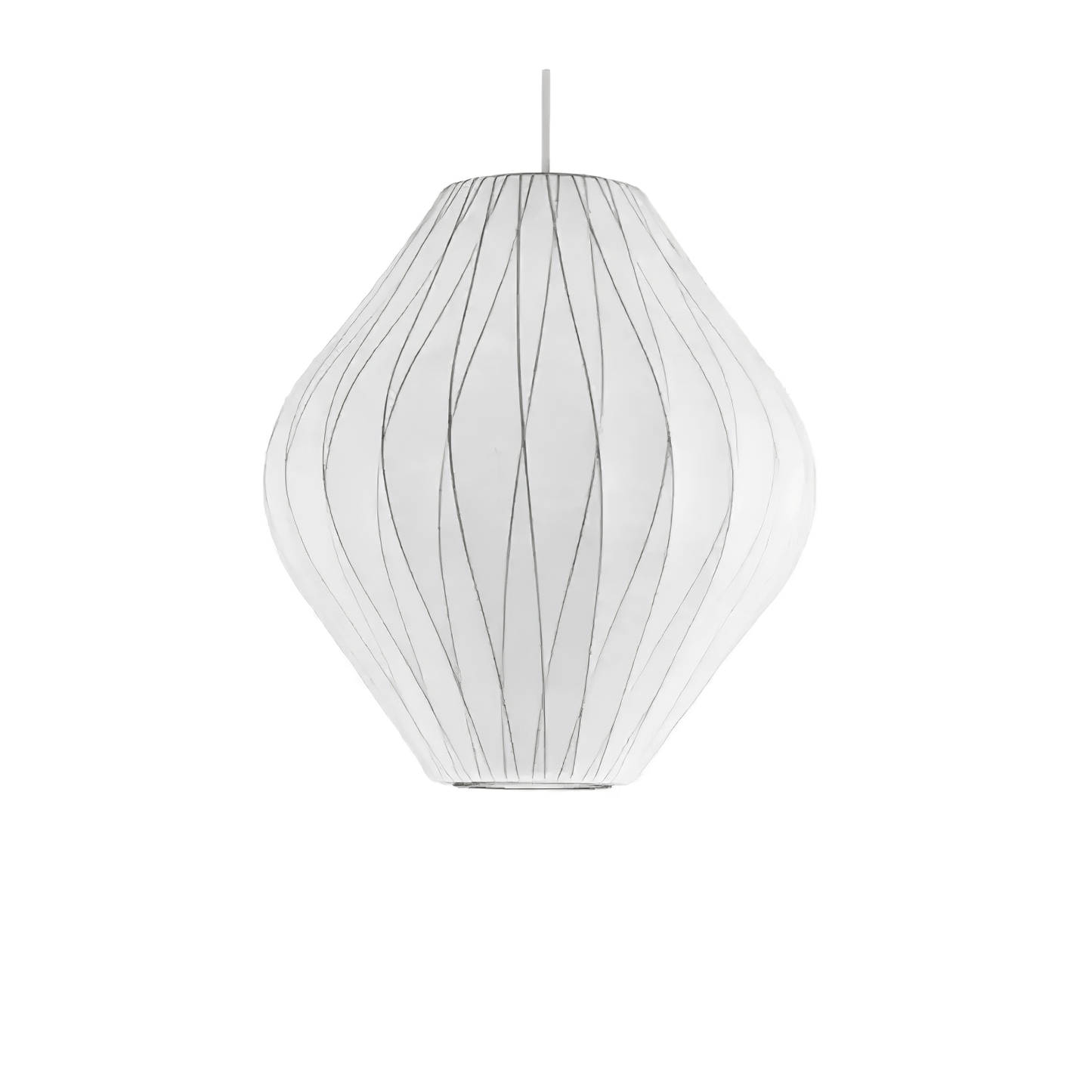Nyla | Modern Glass Glow Pendant Light Living Room
