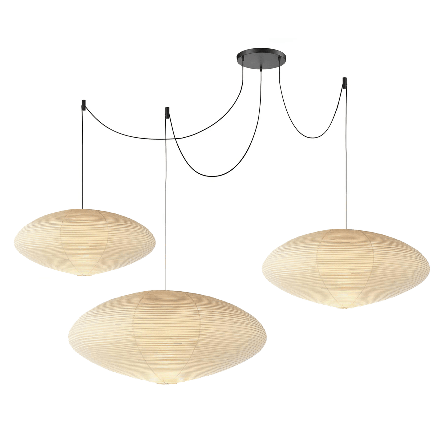 Zephyra | Japanese-Style Handcrafted Pendant Light for Living Room