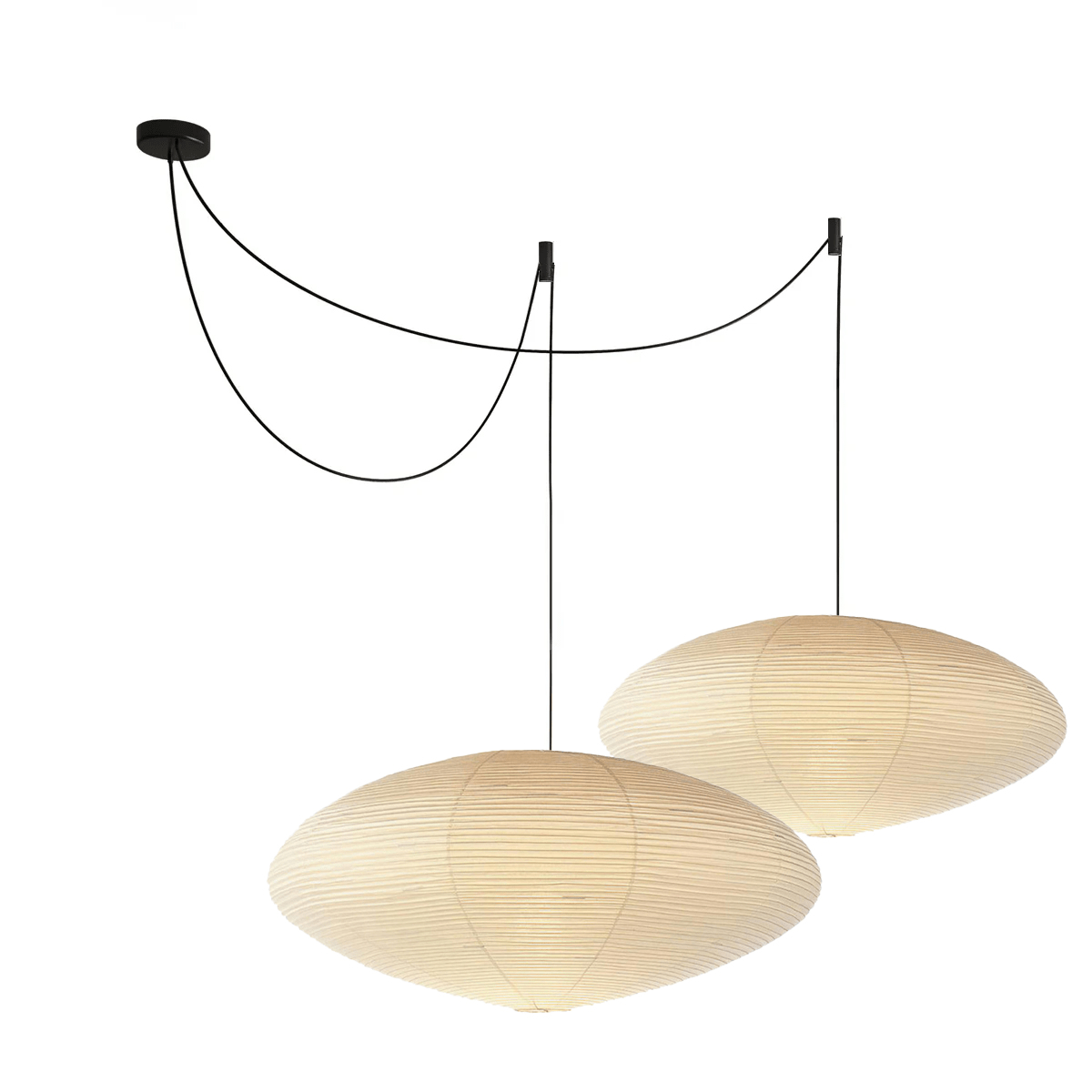 Zephyra | Japanese-Style Handcrafted Pendant Light for Living Room