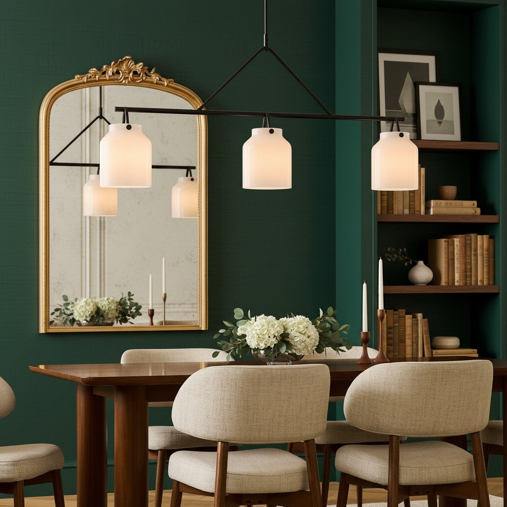 Roan | Hanging Bowl Shade Kitchen Dining Room Pendant Light