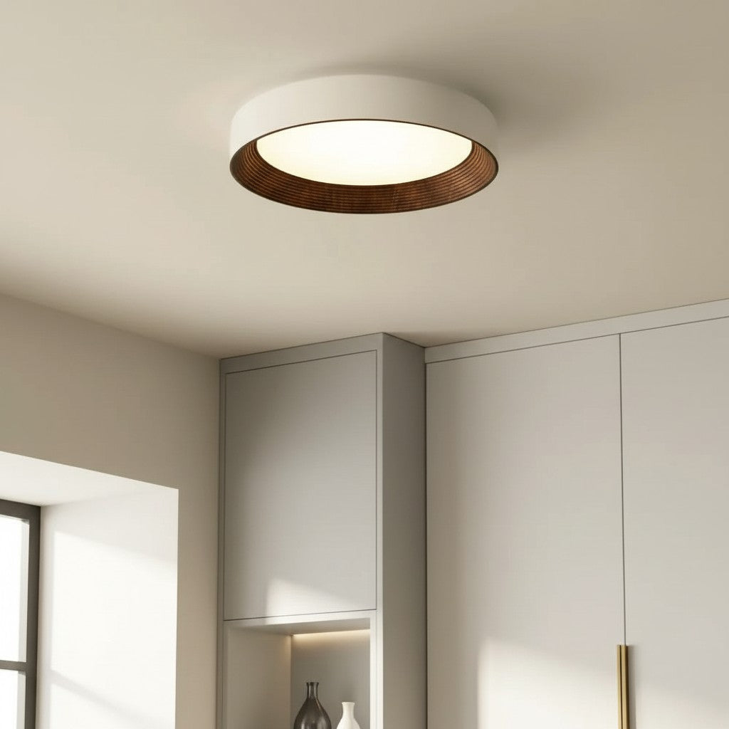 Malcolm | Minimalist LED Ceiling Light Round Flush Mount for Home Lighting