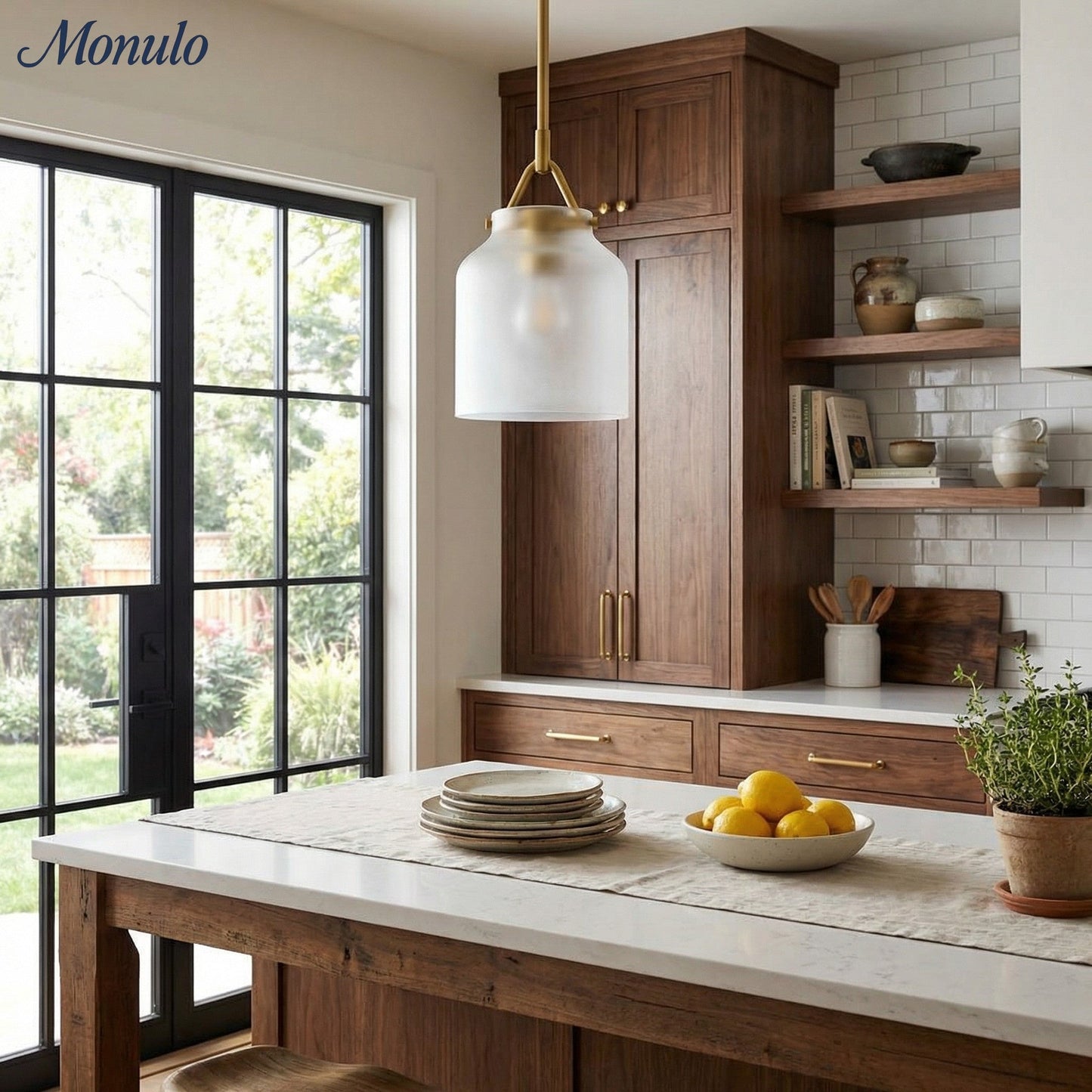 Roan | Hanging Bowl Shade Kitchen Dining Room Pendant Light