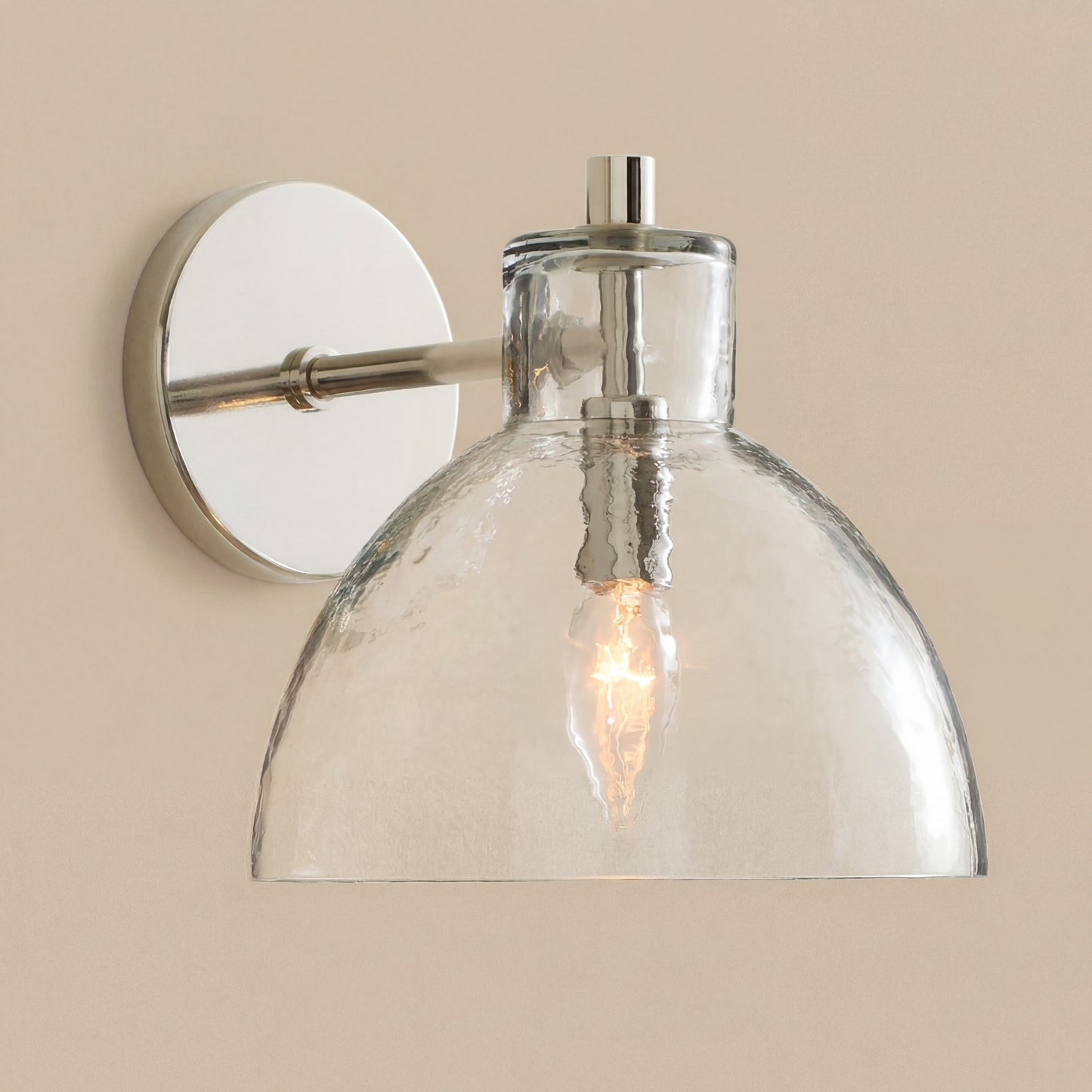 Frederick | Wall Sconce Antique Brass Glass Bedside Reading Wall Light