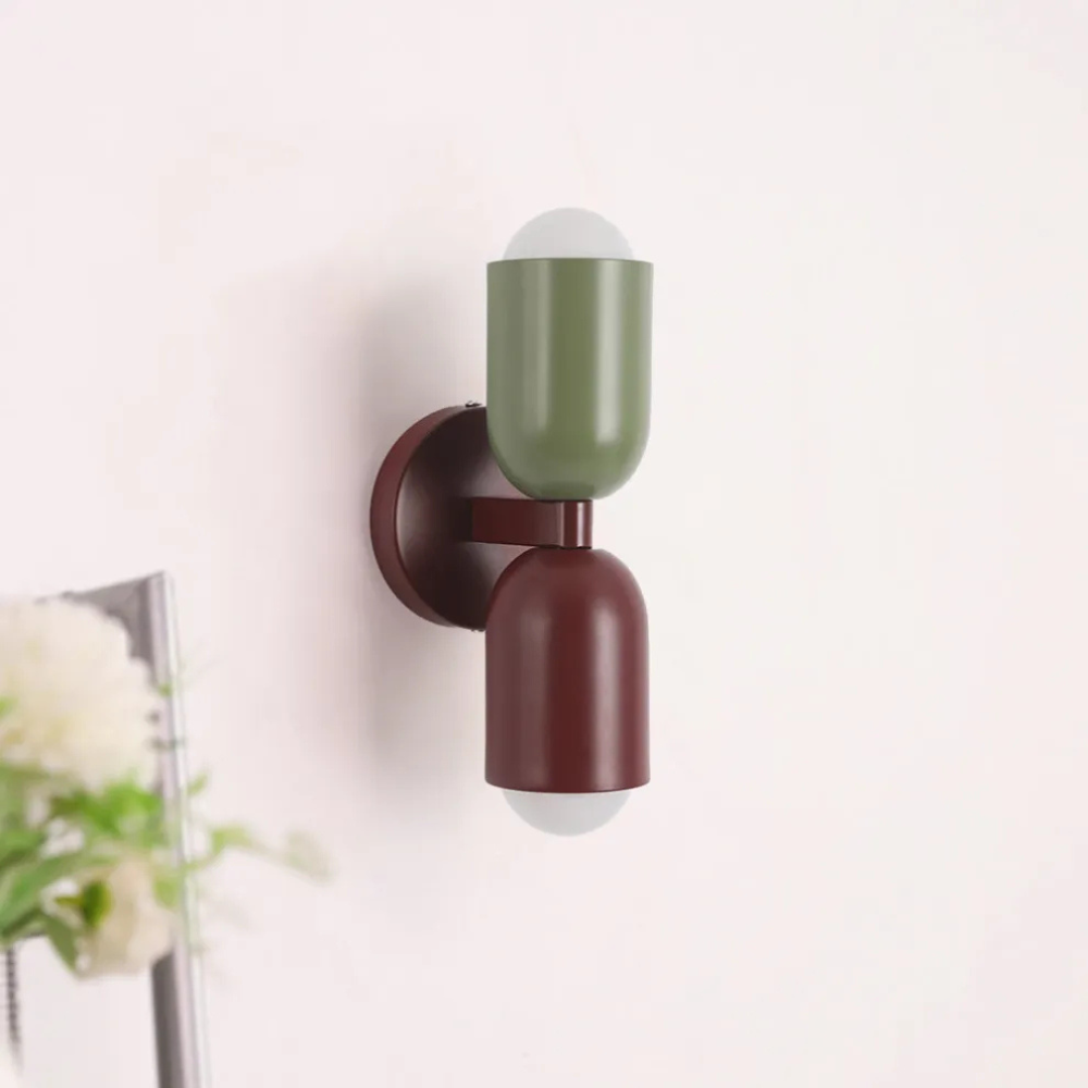 Dualis | Double-Headed LED Wall Light – Bauhaus Design