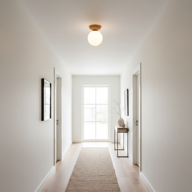 Maren | 3-Color LED Japanese-Style Ceiling Light for Home Lighting
