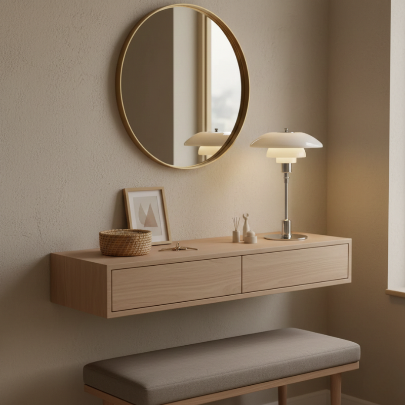 Orluna | Copper Base Art Deco Modern Desk Lamp for Office Lighting