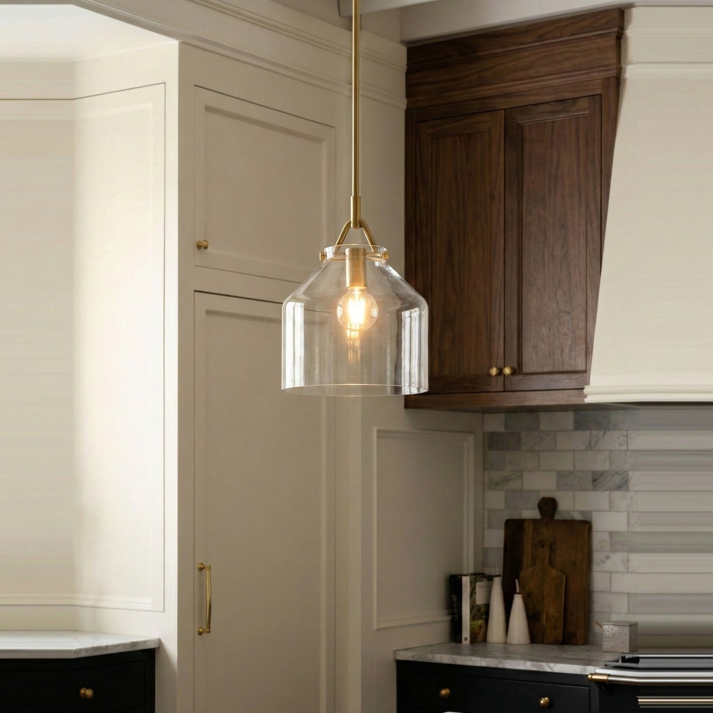 Roan | Hanging Bowl Shade Kitchen Dining Room Pendant Light