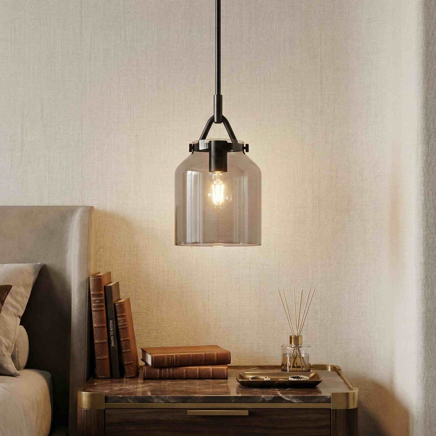 Roan | Hanging Bowl Shade Kitchen Dining Room Pendant Light