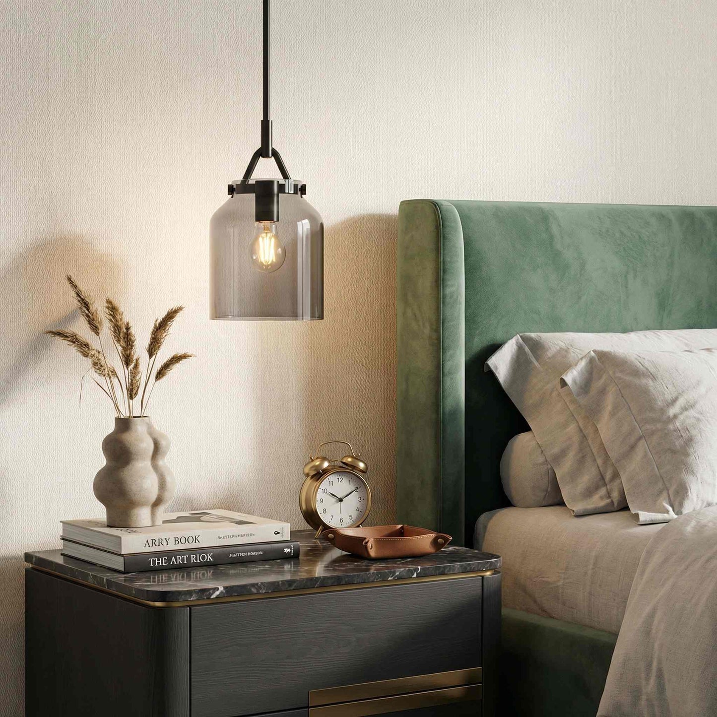 Roan | Hanging Bowl Shade Kitchen Dining Room Pendant Light