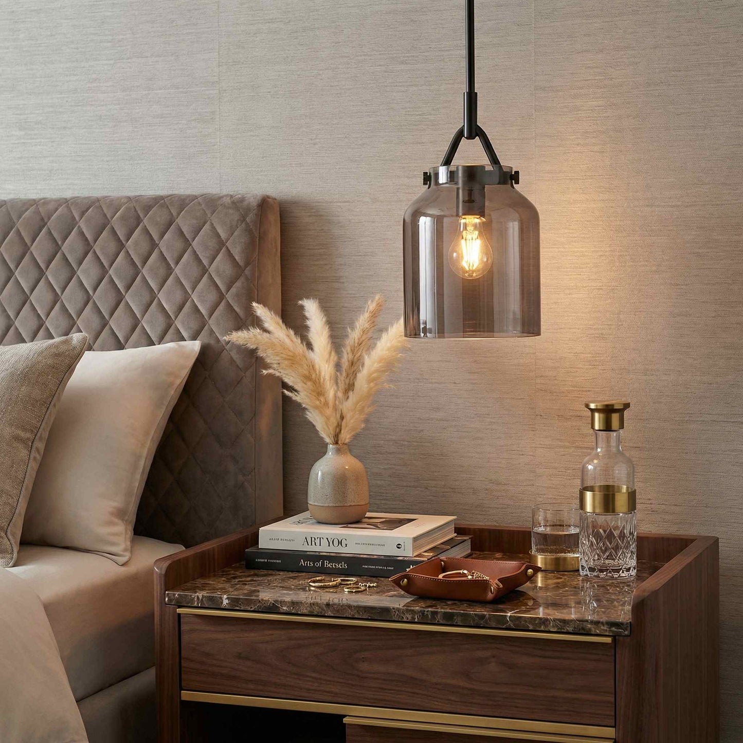 Roan | Hanging Bowl Shade Kitchen Dining Room Pendant Light