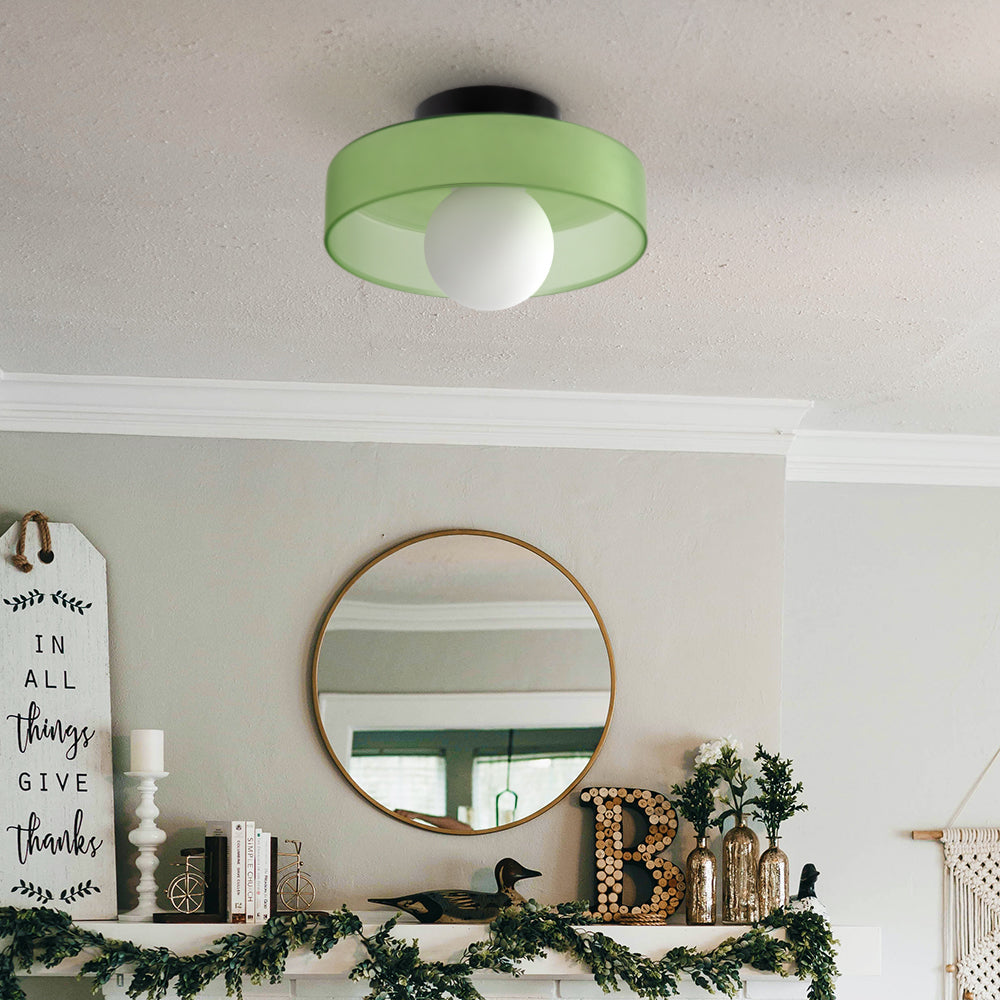 Kelly | Flush Ceiling Light, Modern