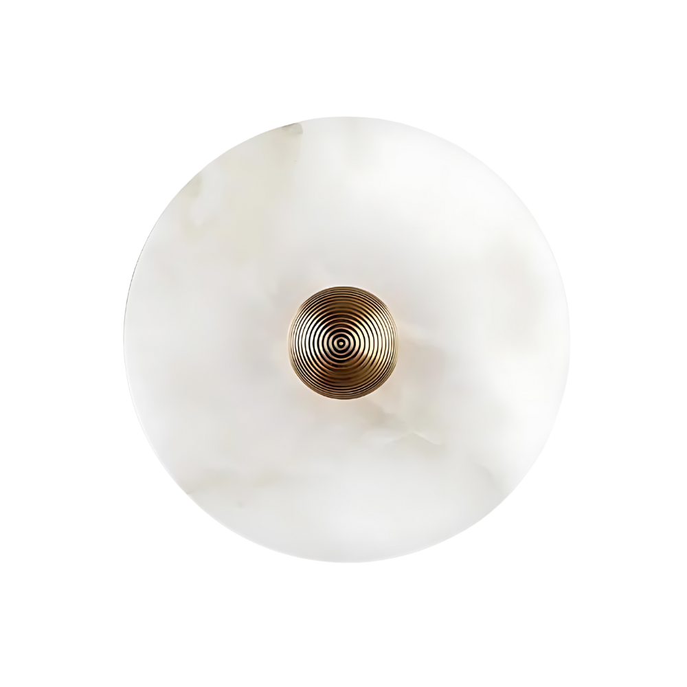 Elara | Soft Glow Alabaster Wall Lamp
