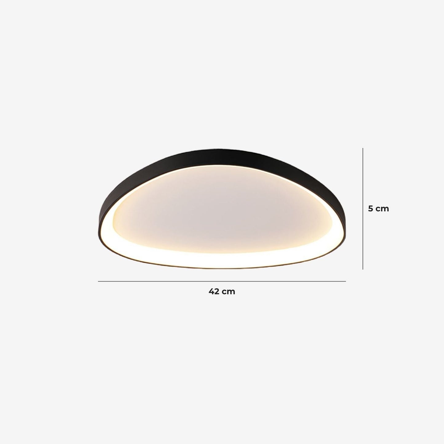 Isabelle | Minimalist Flush Mount Ceiling Light Indoor LED Fixture