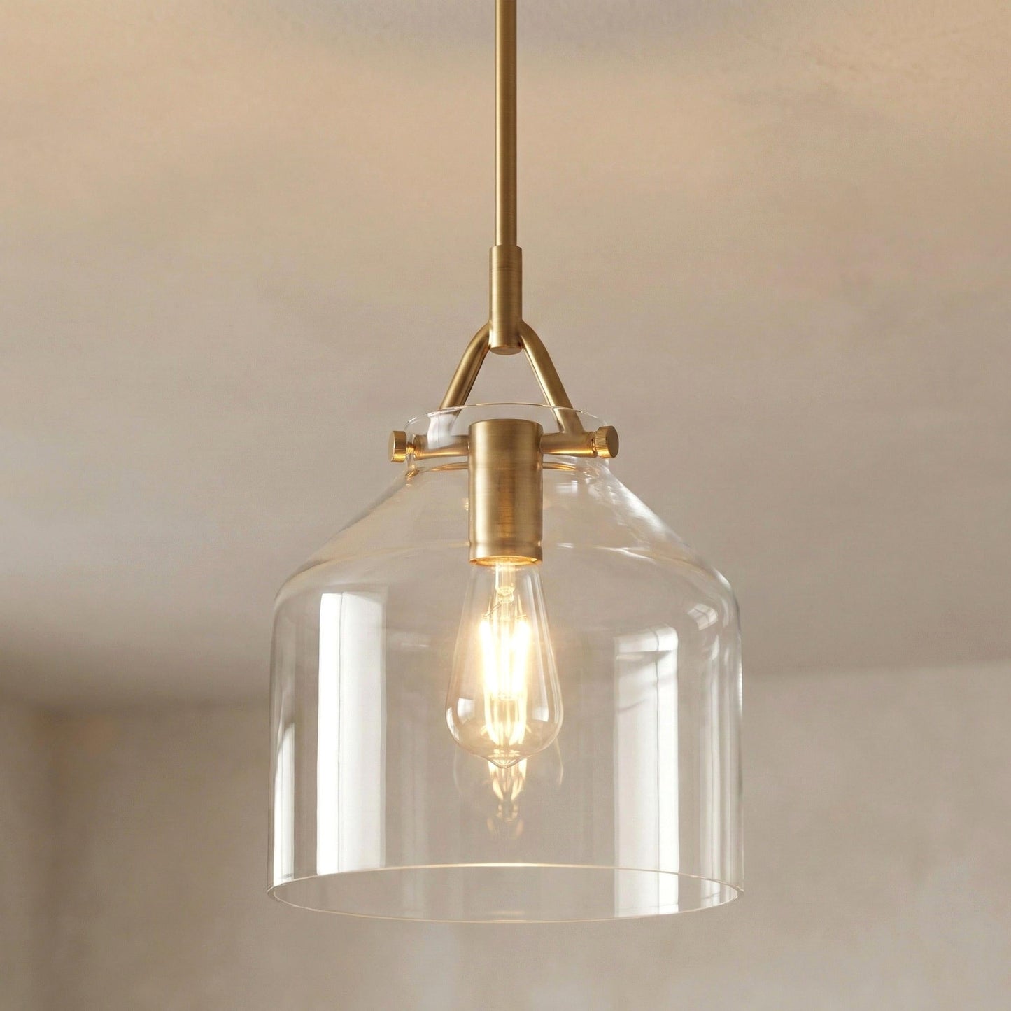 Roan | Hanging Bowl Shade Kitchen Dining Room Pendant Light