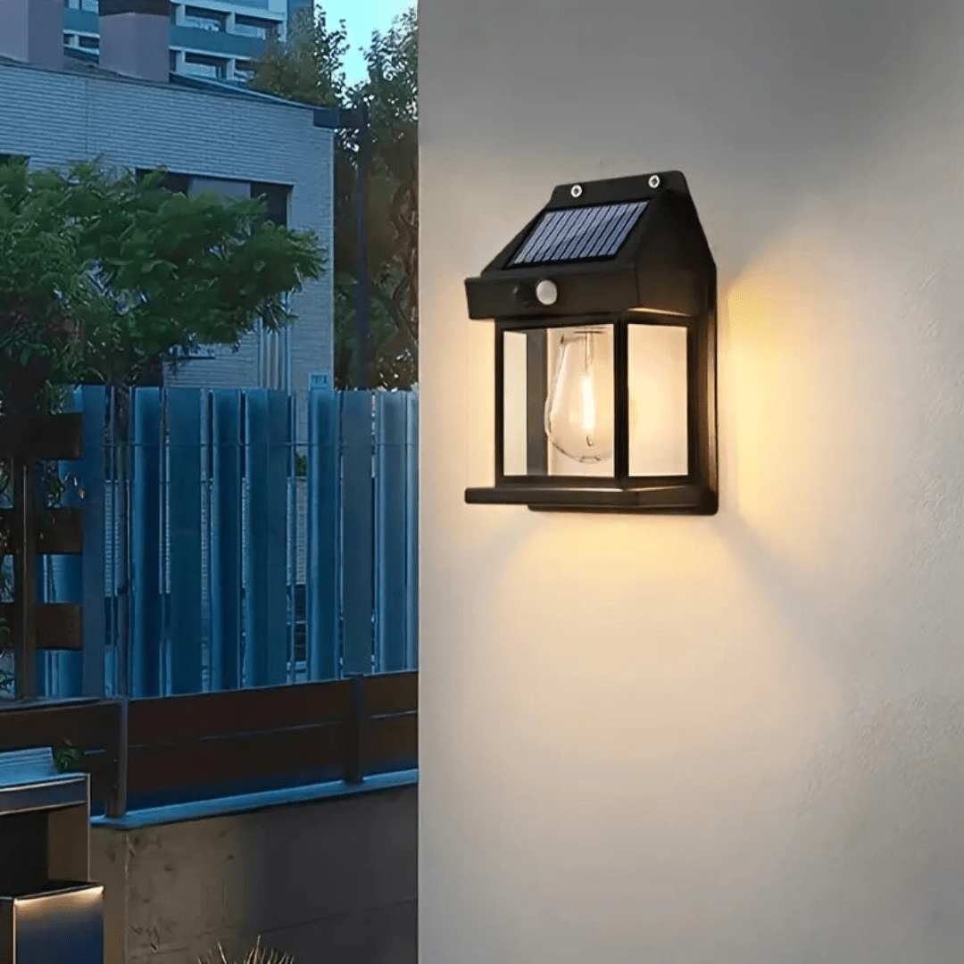 Darian | Contemporary Solar Garden Lamp with LED Glow for Outdoor Spaces