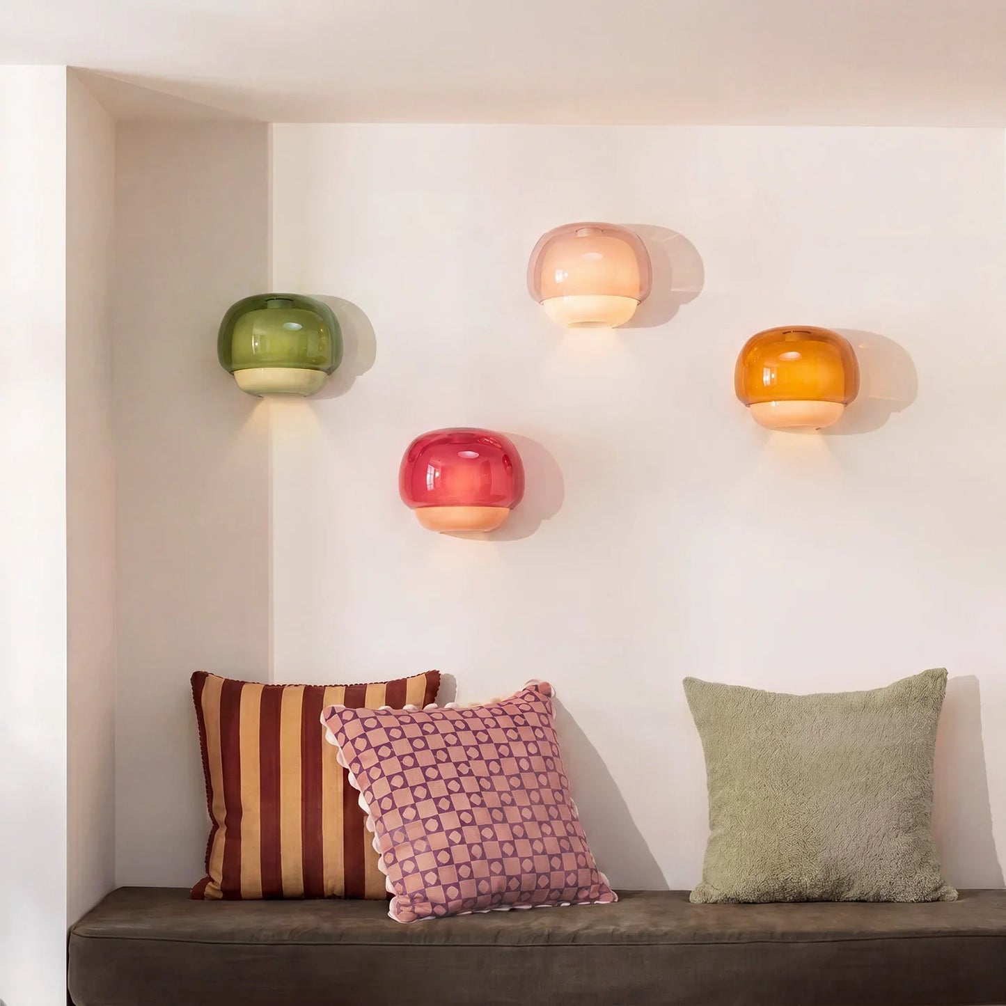 Celeste | Decorative Glass Wall Light Modern Sconce for Bedroom and Living Room