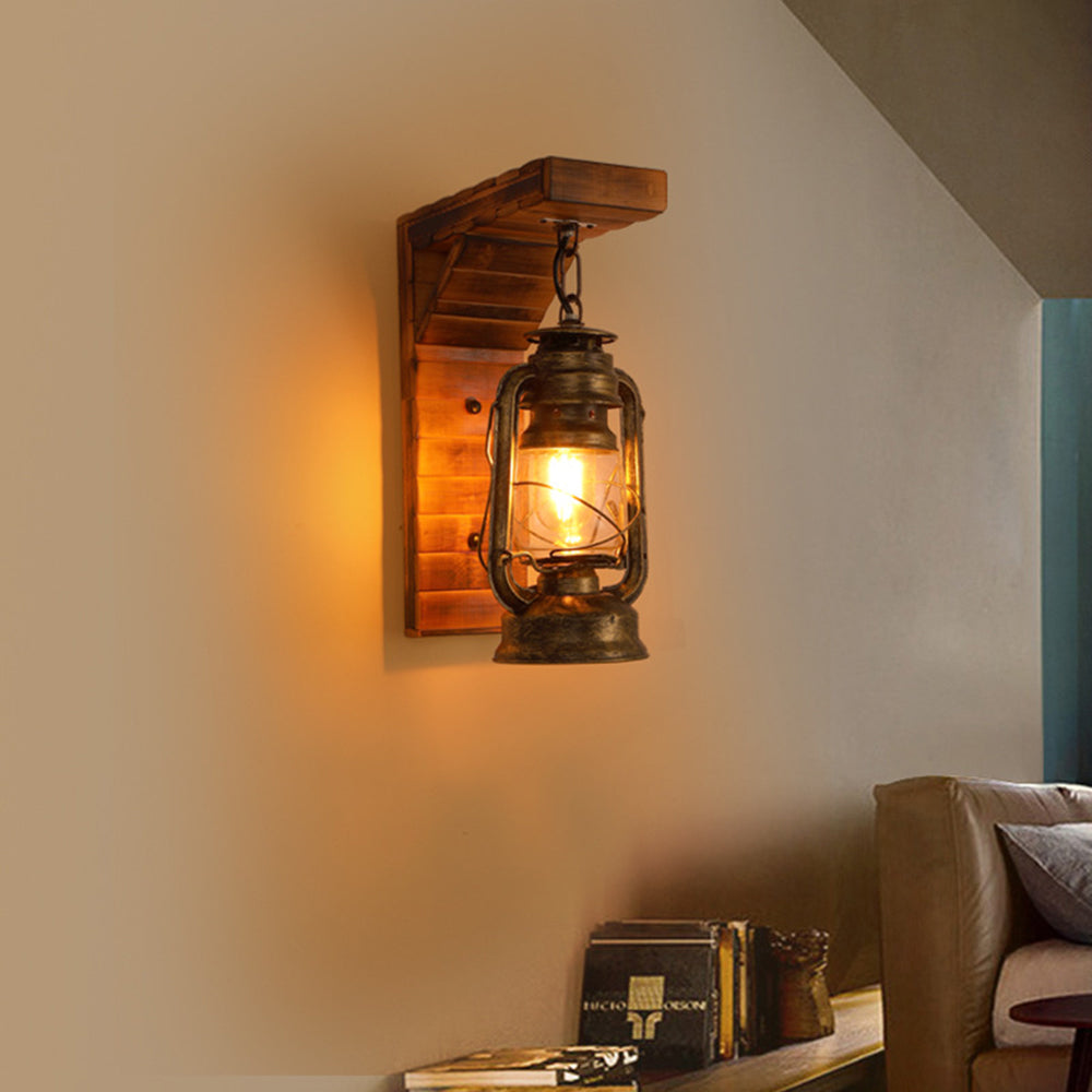 Jan | Vintage Lantern Living Room Wall Light